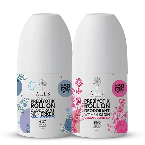 Alls Biocosmetics Çiftlere Özel Organik Deodorant SETİ ürün görseli 1