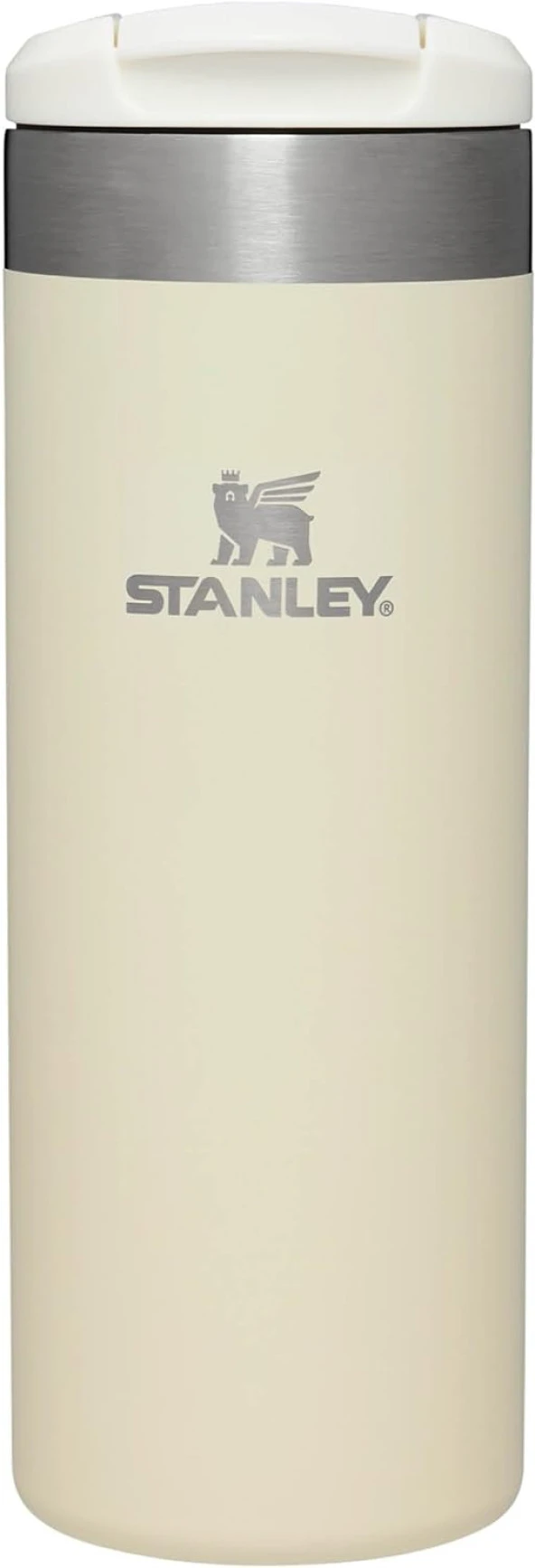Stanley The AeroLight Transit Termos Bardak 0.47 Lt - (16 OZ) Cream Metallic ürün görseli 1