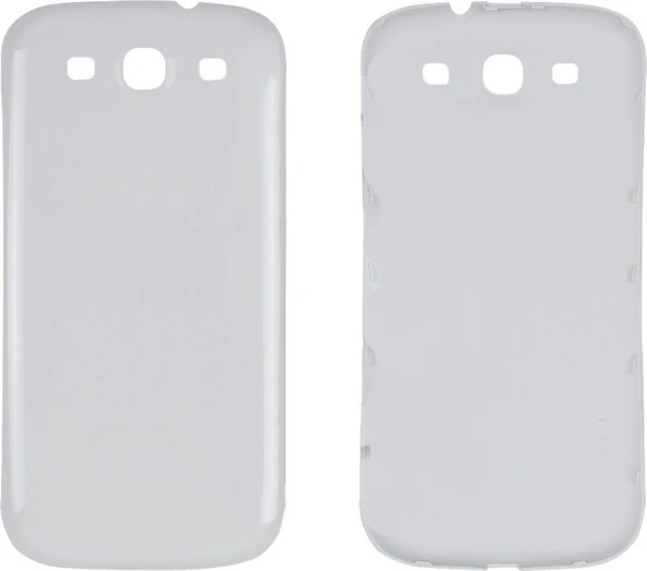 Samsung Uyumlu Galaxy S3 İ9300 Arka Kapak Beyaz ürün görseli 1