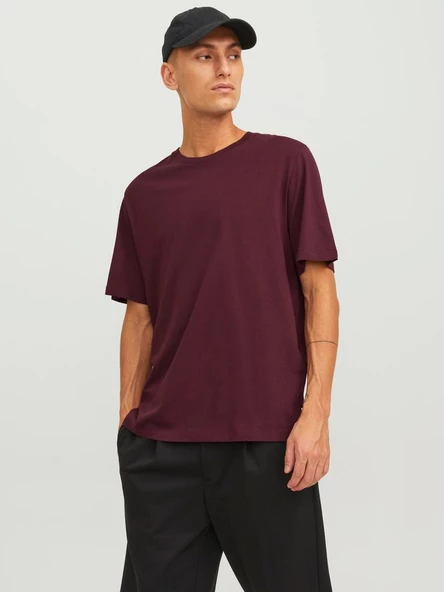 JACK JONES Erkek Bisiklet Yaka Tişört 12156101 ürün görseli 1