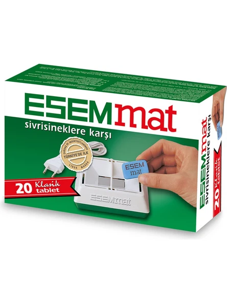 Esemmat Kablolu Isıtıcı Cihaz + 20 Tablet ürün görseli 1