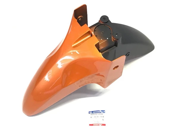 MODENAS GT135 ÖN ÇAMURLUK TURUNCU ORJİNAL ürün görseli 1