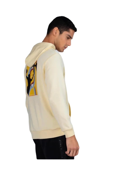 Kappa 341H5WW057-K Authentic Graphik Vincent Tk Erkek Sweatshirt - Resim 4