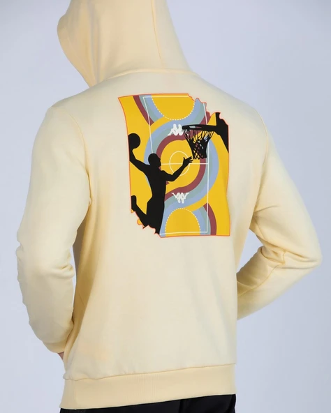 Kappa 341H5WW057-K Authentic Graphik Vincent Tk Erkek Sweatshirt - Resim 7
