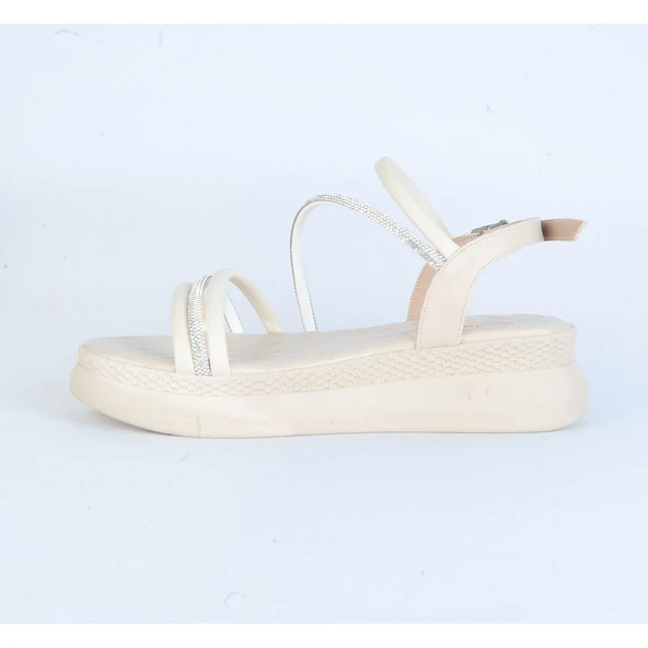Moda Ayakkabı 01126 Lısa Bayan Sandalet - Resim 6