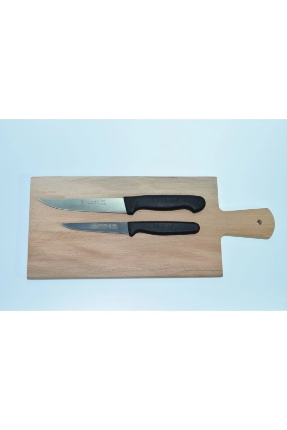 Sürbisa Ikili Mutfak Bıçağı (61004 - 9,5 Cm Ve 61005 - 12,5 Cm) ürün görseli 1