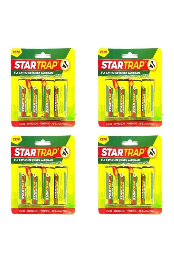 Startrap 16 Adet Sinek Bandı Sinek Yapışkanı Kartuş Fly Cathcher ürün görseli 1
