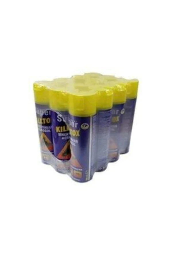 ELT REKLAM Killtox %100 Etkili Sinek Ilacı Sinek Savar 400 Ml 12 Adet ürün görseli 1