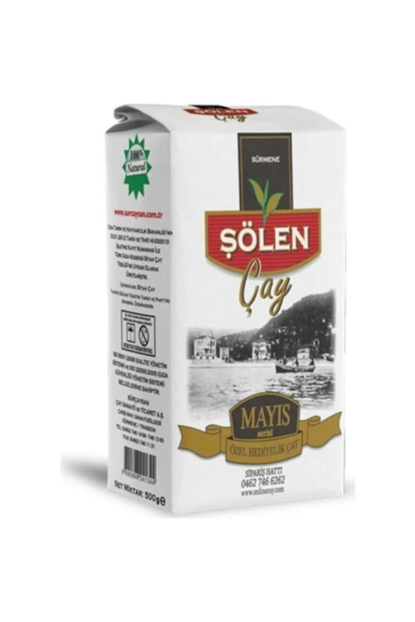 ŞÖLEN ÇAY Şölen Ilk Hasat Mayıs Çayı 500gr ürün görseli 1
