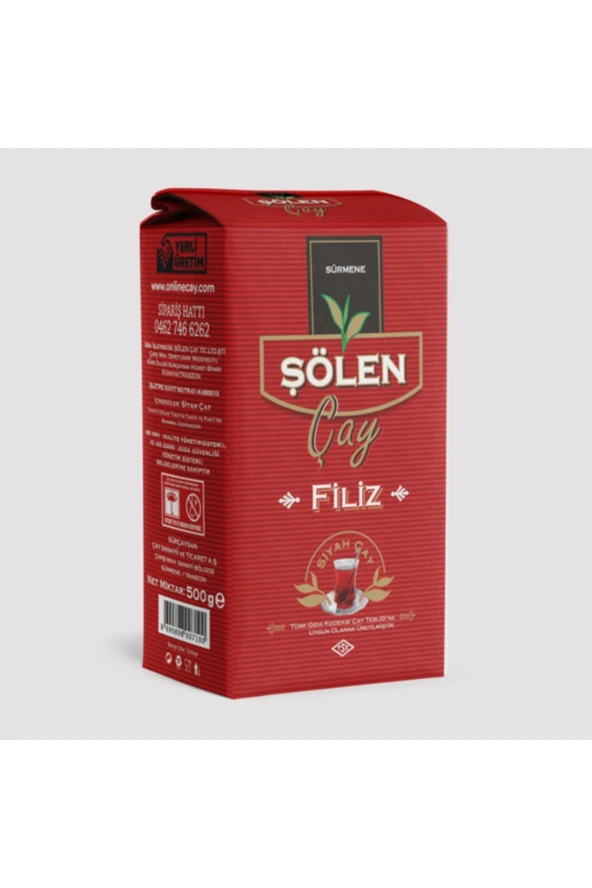 ŞÖLEN ÇAY Şölen Filiz 12 Paket * 500 Gr ürün görseli 1