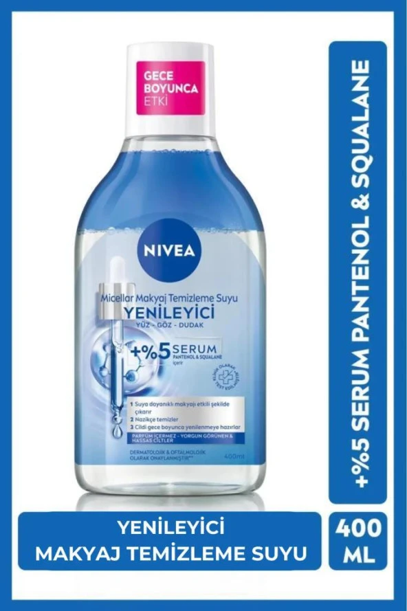 Nivea Yenileyici Micellar Makyaj Temizleme Suyu 400 ml ürün görseli 1