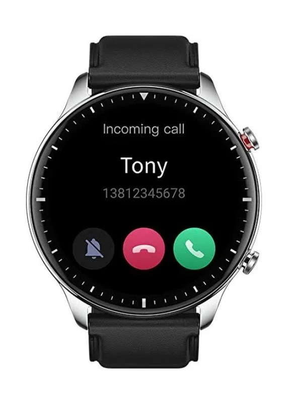 Cda Store Amazfit GTR 2 47mm Uyumlu  2 Adet Şeffaf Ultra koruyucu Nano Jelatin ürün görseli 1