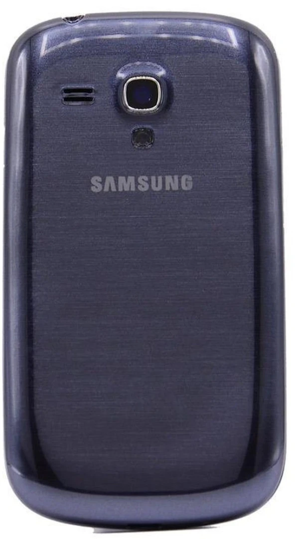 Samsung Uyumlu Galaxy S3 Mini İ8190 Arka Kapak Lacivert ürün görseli 1