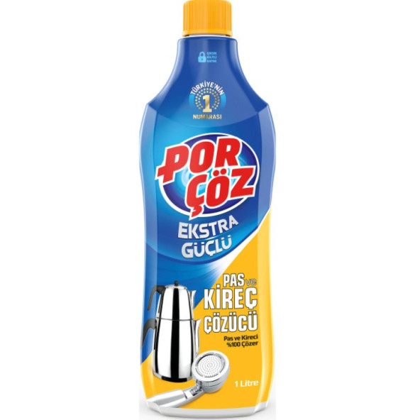 Porçöz Pas ve Kireç Çözücü 1 Litre ürün görseli 1