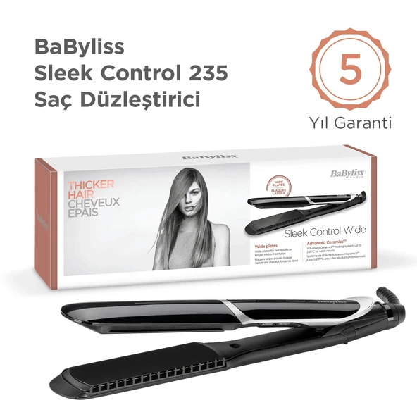 Babyliss ST397E Sleek Control 235 Saç Düzleştirici ürün görseli 1