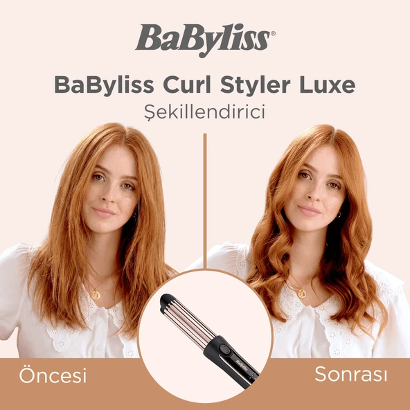 BaByliss C112E Curl Styler Luxe Şekillendirici - Resim 8