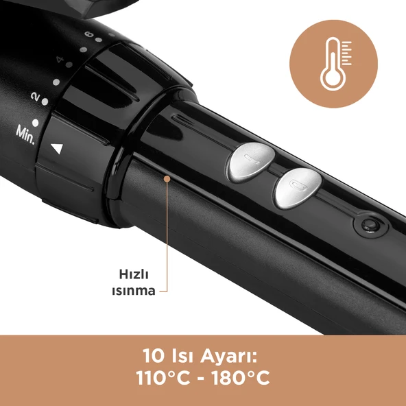 Babyliss C325E Sublime Touch Saç Maşası - Resim 4