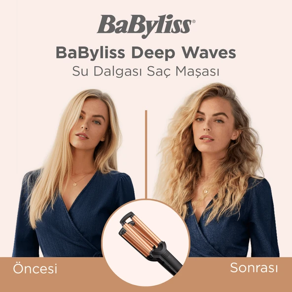 BaByliss W2447E Deep Waves Su Dalgası Saç Maşası - Resim 2