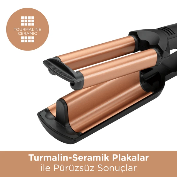 BaByliss W2447E Deep Waves Su Dalgası Saç Maşası - Resim 3