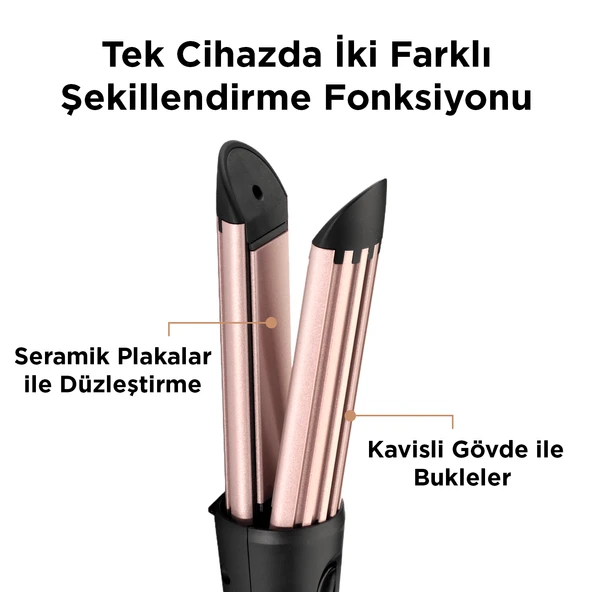 BaByliss C112E Curl Styler Luxe Şekillendirici - Resim 2