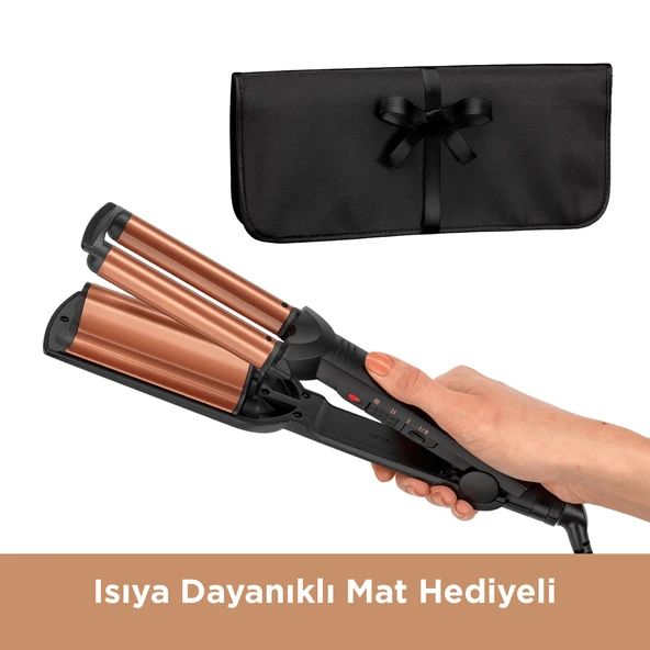 BaByliss W2447E Deep Waves Su Dalgası Saç Maşası - Resim 7