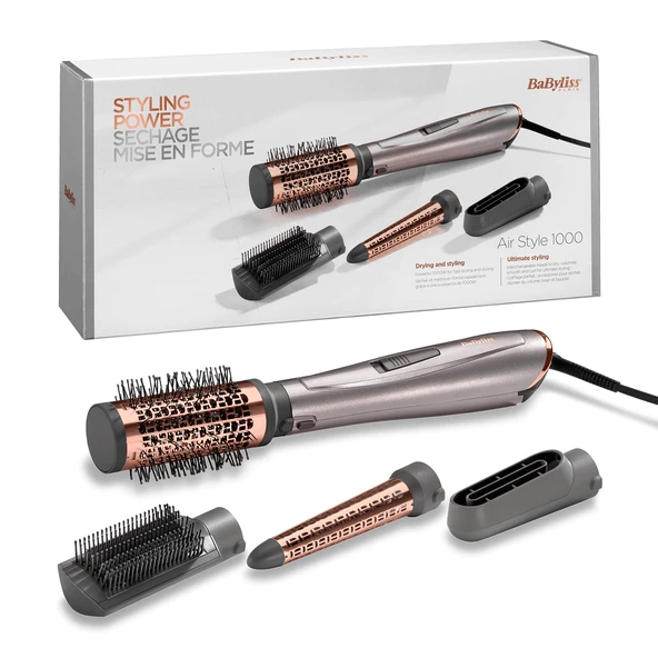 BaByliss AS136E Air Styler 1000 Hava Üflemeli Saç Şekillendirici ürün görseli 1