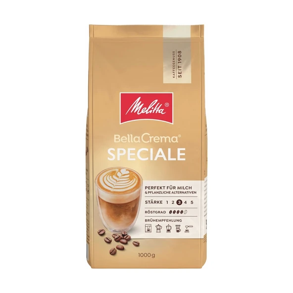 Melitta BellaCrema Speciale Çekirdek Kahve 1KG ürün görseli 1