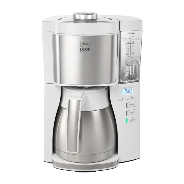 Melitta Look V Therm Tımer (Termoslu & Zaman Ayarlı) Filtre Kahve Makinesi Beyaz ürün görseli 1