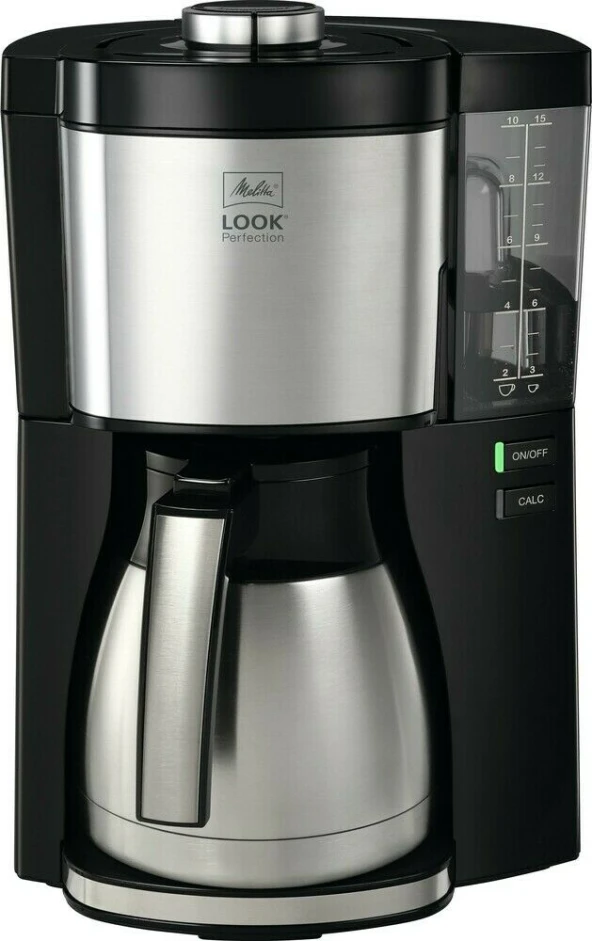 Melitta Look V Therm Perfection Termoslu Filtre Kahve Makinesi Siyah ürün görseli 1