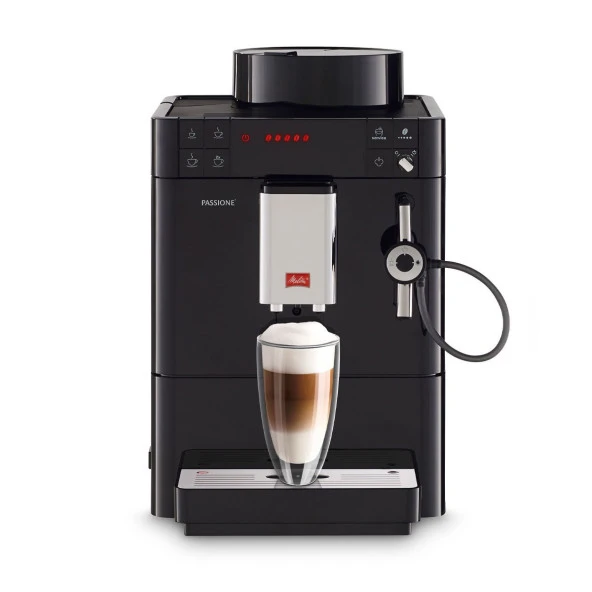 Melitta Caffeo Passione Tam Otomatik Kahve Makinesi Siyah ürün görseli 1