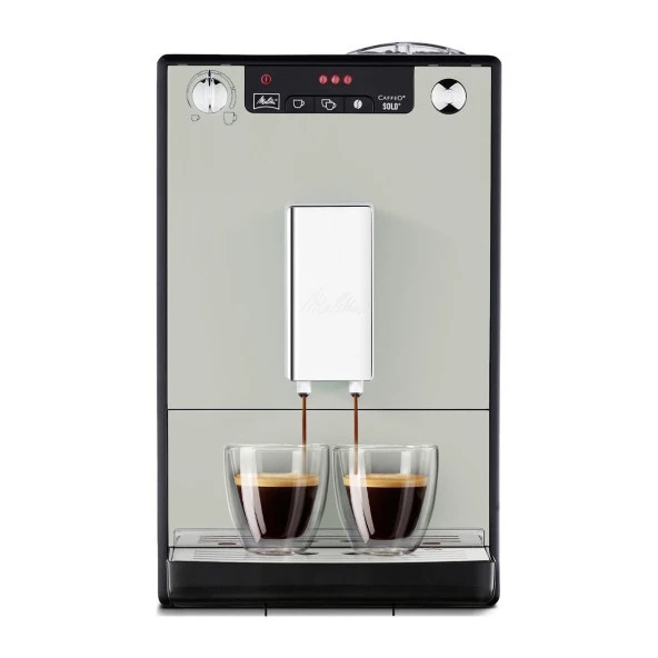 Melitta Caffeo Solo Tam Otomatik Kahve Makinesi Kumlu Gri ürün görseli 1