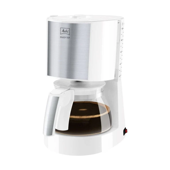 Melitta Enjoy Top Filtre Kahve Makinesi Beyaz ürün görseli 1