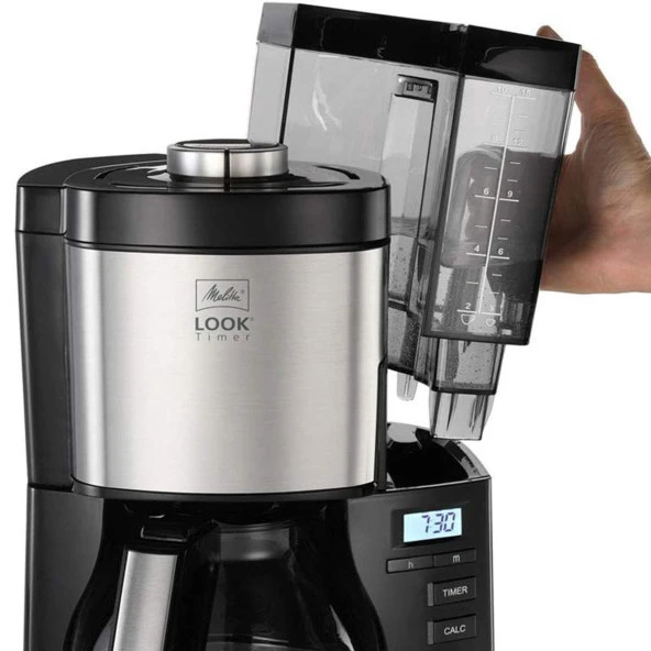 Melitta Look V Timer Zaman Ayarlı Filtre Kahve Makinesi Siyah ürün görseli 1