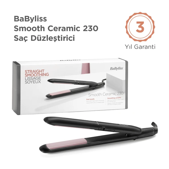 Babyliss St241e Smooth Ceramic 230 Saç Düzleştirici ürün görseli 1
