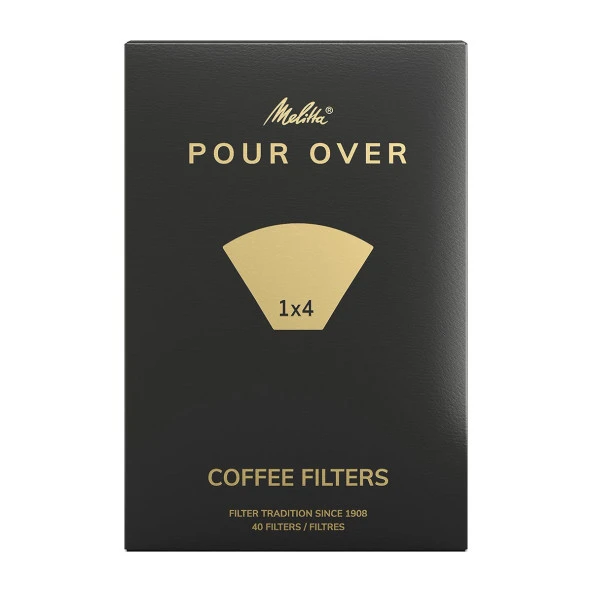 Melitta 1X4 Pour Over Kahve Filtre Kağıdı ürün görseli 1
