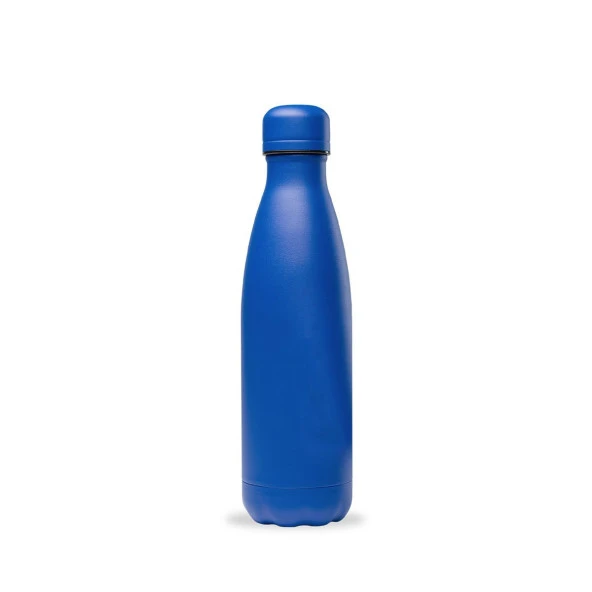Qwetch QD3361 Sprey Desenli Isı Yalıtımlı 500ml Termos - Mavi ürün görseli 1