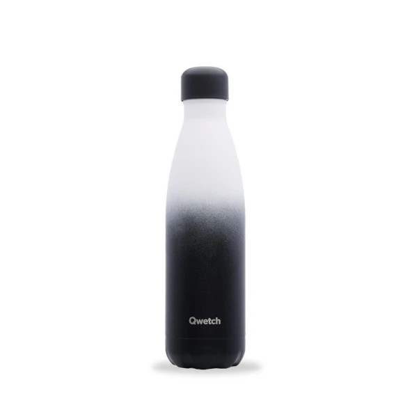 Qwetch QD3435 Degrade Renkli Isı Yalıtımlı 500ml Termos - Siyah ürün görseli 1