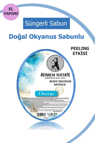 Hürrem Sultan Doğal Okyanus Süngerli Sabunu 130 Gr ürün görseli 1