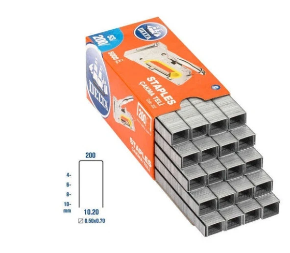 Delta Çakma Teli 53/6 200/6 5000Li Zımba Teli ürün görseli 1