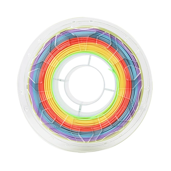 Creality CR-PLA Filament Rainbow 1.75mm 1Kg - Resim 4