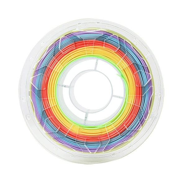 Creality CR-PLA Filament Rainbow 1.75mm 1Kg - Resim 6