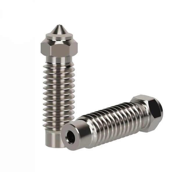 Elegoo Neptune 4 Plus-Max Krom Zirkonyum Bakır  Nozzle 500°C(1.0mm) ürün görseli 1