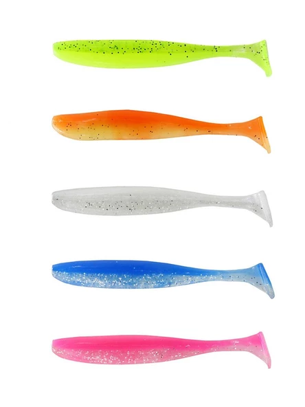 Captain 3075 Shad Tail Soft 10cm Levrek Silikon Yem 4.7gr 5 Adet ürün görseli 1