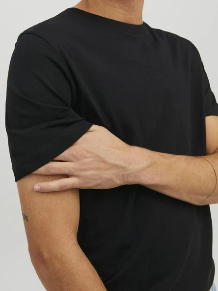 Jack Jones Organık Basıc Erkek Tişört 12156101 - Resim 5