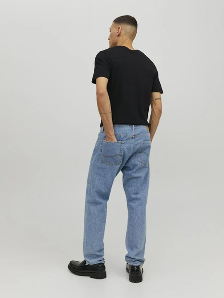 Jack Jones Organık Basıc Erkek Tişört 12156101 - Resim 4