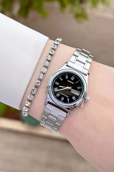 Casio CSISTE27 Takvimli Hediye Paketli Kadın Kol Saati - Resim 6
