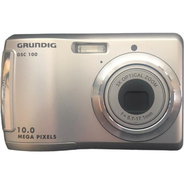 Grundig Gsc 100 Fotoğraf Makinesi Gümüş ürün görseli 1