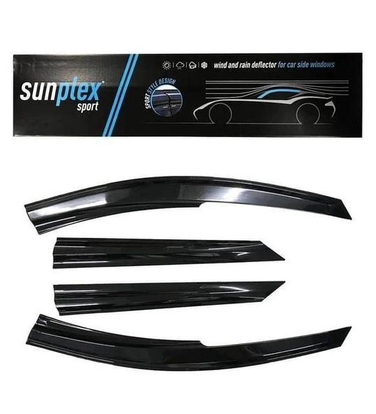 SUNPLEX Skoda octavia cam rüzgarlığı mugen tip sunplex 2013 / 2019 ürün görseli 1