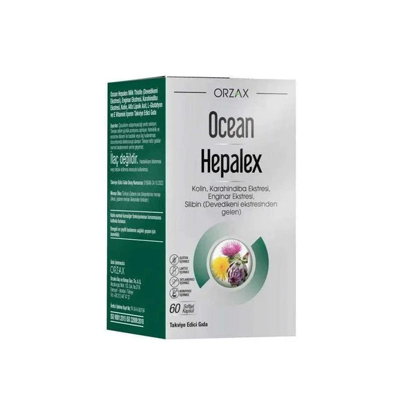Ocean Hepalex 60 Softgel Kapsül ürün görseli 1