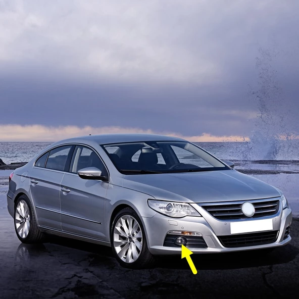 VW Passat CC 2009-2012 Ön Tampon Sağ Sis Farı Lambası 8T0941700 ürün görseli 1